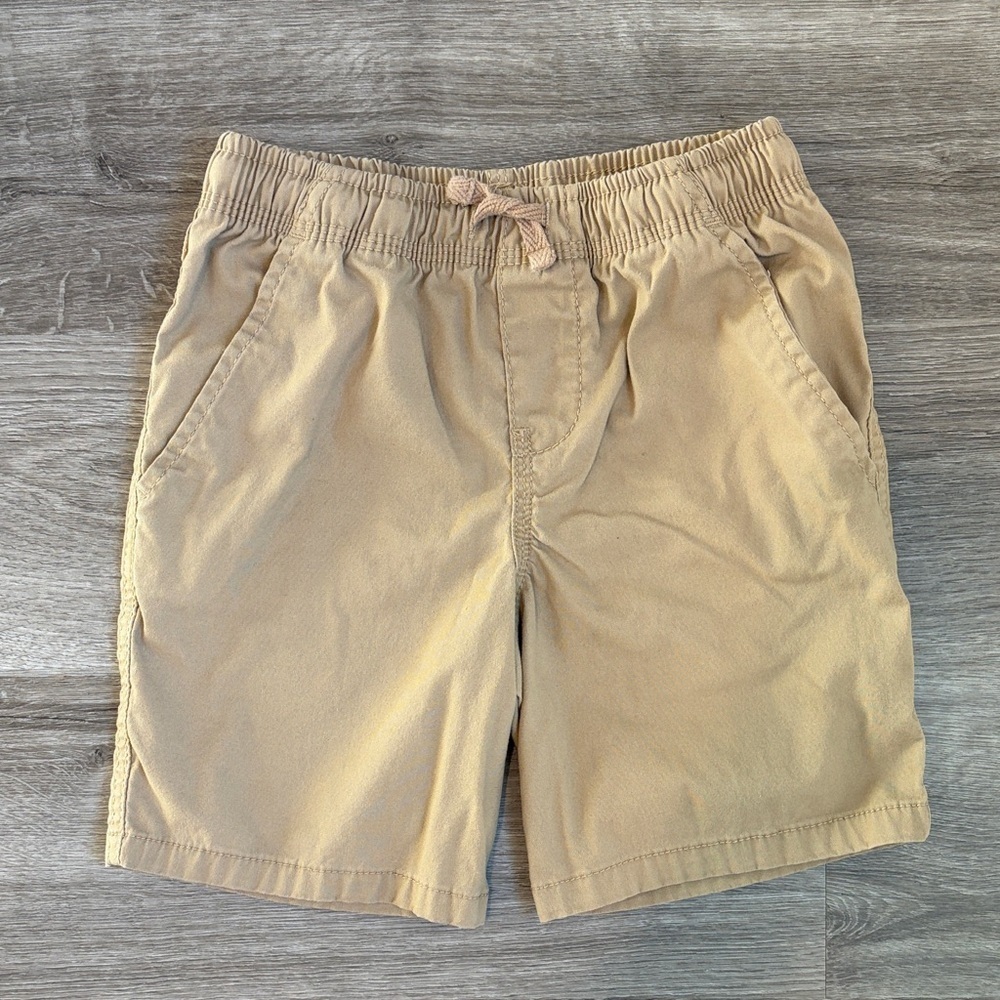 Wonder Nation little boys tan shorts